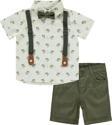 Civil Baby Erkek Bebek Şortlu  Takım 6-18 Ay Haki