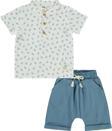 Civil Baby Erkek Bebek Takım 6-18 Ay İndigo