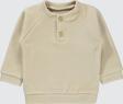 Civil Baby Erkek Bebek Sweatshirt 6-18 Ay Sütlü Kahve