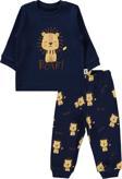 Civil Baby Erkek Bebek Pijama Takımı 6-18 Ay Lacivert