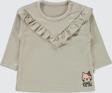 Civil Baby Kız Bebek Sweatshirt 6-18 Ay Bej