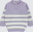 Civil Baby Kız Bebek Triko Kazak 6-18 Ay Lila