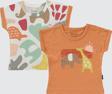 Miniworld Erkek Bebek 2'li Tişört 3-12 Ay Tarçın