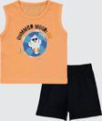 Favo Erkek Bebek Takım 6-18 Ay Şeftali
