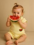 Civil Baby Kız Bebek Şortlu Takım 6-18 Ay Sarı