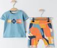 Miniworld Erkek Bebek Takım 6-18 Ay Mavi