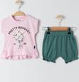 Miniworld Kız Bebek Takım 6-18 Ay Pembe