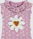 Civil Baby Kız Bebek Tişört 6-18 Ay  Lila