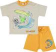 Tom And Jerry Erkek Bebek Şortlu Takım 6-18 Ay Hardal