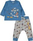 Tom and Jerry Bebek Takım 6-18 Ay Açık İndigo