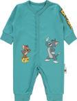 Tom and Jerry Bebek Patiksiz Tulum 3-12 Ay Koyu Mint