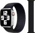 Apple Watch 5 41 Mm Örgü Solo Loop Kordon Kayış Small: 12,7 Cm Siyah