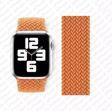Apple Watch 5 42 Mm Örgü Solo Loop Kordon Kayış Medium: 14,7 Cm Turuncu