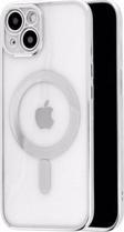 Iphone 14 Manyetik Kablosuz Şarj Edilen Kamera Korumalı Silikon Kılıf