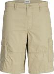 Jack Jones Jpstcole Jjcampaıgn Short Pls Erkek Bej Büyük Beden Şort 12257678-06