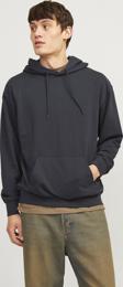 Jack Jones Jjecharge Sweat Hood Noos Erkek Lacivert Sweatshirt 12257852-04