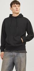 Jack Jones Jjecharge Sweat Hood Noos Erkek Siyah Sweatshirt 12257852-02