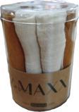LOVEMAXX 10LU MÜSLİN MENDİL KUTU Camel
