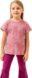 ÇİÇEK BASKILI TSHIRT Fuşya