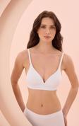 NBB Desteksiz Balensiz İnce Askılı Üçgen Sütyen/Bralet-3680