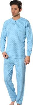 Aysu 2060 Erkek Uzun Kol Pijama Takımı Penye Pijama Takımı