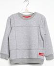 MODELLİ BİSİKLET YAKA SWEATSHIRT Gri
