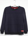 MODELLİ BİSİKLET YAKA SWEATSHIRT LACİVERT