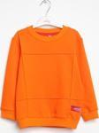 MODELLİ BİSİKLET YAKA SWEATSHIRT Oranj