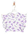 MEYVE BASKILI KIZ CROP TSHIRT Mor