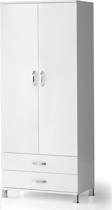 2 Kapılı 2 Çekmeceli Gardrop Elbise Dolabı 79x46x189cm
