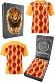Galatasaray Orijinal Lisanslı Sıfır Yaka A Takım Antrenman 5 Yıldızlı T-Shirt Gs Aslan B