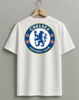 Oversize Chelsea F.C. Premier League Sırt Tasarımlı Unisex T-Shirt