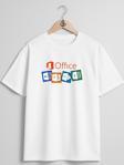 Oversize Microsoft Office 365 Microsoft Excel Göğüs Tasarımlı Unisex T-Shirt