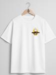 Oversize Sat Bröve Cep ve Sırt Tasarımlı Unisex T-Shirt