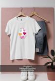 Oversize Paskalya Yumurtası  Tasarımlı Unisex T-Shirt