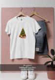 Oversize Santa Claus Gift Christmas  Tasarımlı Unisex T-Shirt