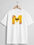 Oversize Metro Last Night Göğüs Tasarımlı Unisex T-Shirt