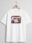 Oversize Misfits Göğüs Tasarımlı Unisex T-Shirt