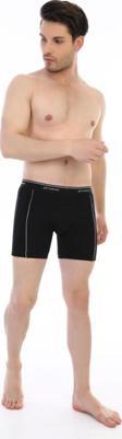 3 Adet Çift Kaplan Erkek Elastanlı Biyeli Boxer 855