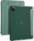 iPad Pro 12.9 2022 M2 Kılıf Tri Folding Kalem Bölmeli Standlı