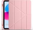 iPad 10.9 2022 (10.Nesil) Kılıf Tri Folding Kalem Bölmeli Standlı