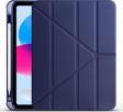 iPad 10.9 2022 (10.Nesil) Kılıf Tri Folding Kalem Bölmeli Standlı
