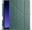 Galaxy Tab S9 Kılıf Tri Folding Kalem Bölmeli Standlı Kılıf