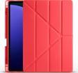 Galaxy Tab S9 Plus Kılıf Tri Folding Kalem Bölmeli Standlı Kılıf