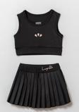 Beniizle Lyrax Kabartmalı Şort Etekli Crop Kız Çocuk Sporcu Takım