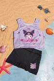 Beniizle Karakter Baskılı Desenli Crop Kız Çocuk Mayo Bikini Takım