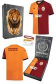 Galatasaray Orijinal Lisanslı 2024/25 Sarı Kırmızı 5 Yıldızlı Taraftar Forma Spor Bileklik Set
