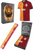 Galatasaray Orijinal Lisanslı 2024/25 Sarı Kırmızı 5 Yıldızlı Taraftar Forma + Şal Kaşkol Seti