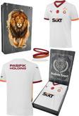 Galatasaray Orijinal Lisanslı 2024/25 5 Yıldızlı Beyaz Deplasman Taraftar Forma Spor Bileklih Set