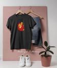 Oversize Aslan Kral ve Simba Tasarımlı Unisex T-Shirt